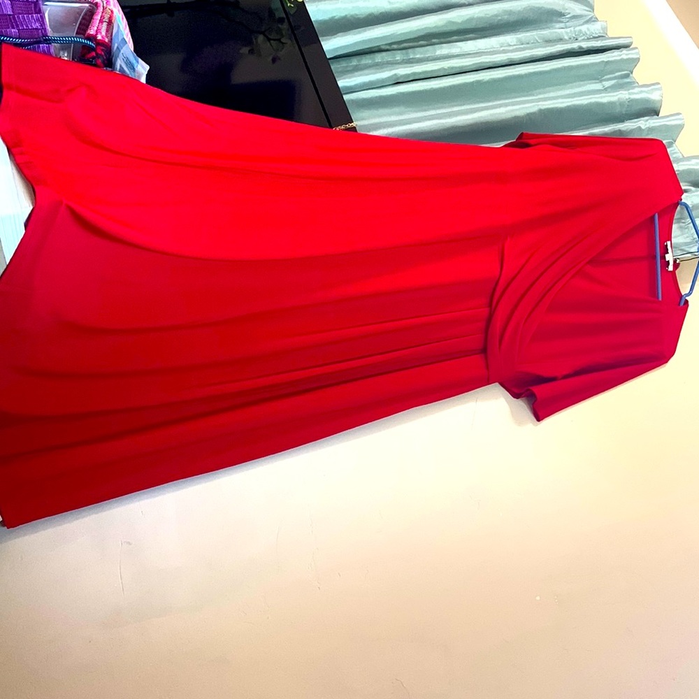 Red dress